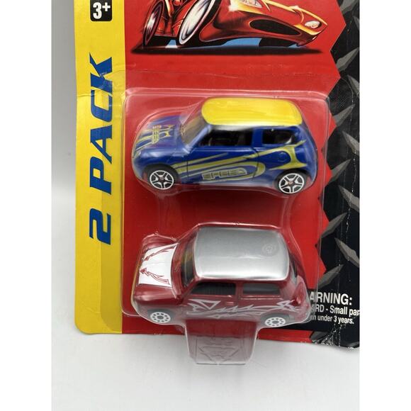 Motormax Fast Lane 2 Pack Sealed RARE WOW LOOK - Picture 2 of 8